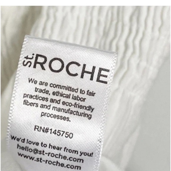 ST. ROCHE Ruffled Eyelet Dress - Picture 8 of 8